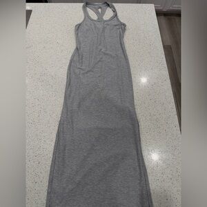 Lululemon Restore and Revitalize Gray Maxi Dress